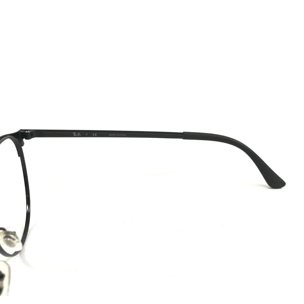 Ray-Ban Eyeglasses Frames RB6375 2944 Polished Black Round Full Rim 53-18-145